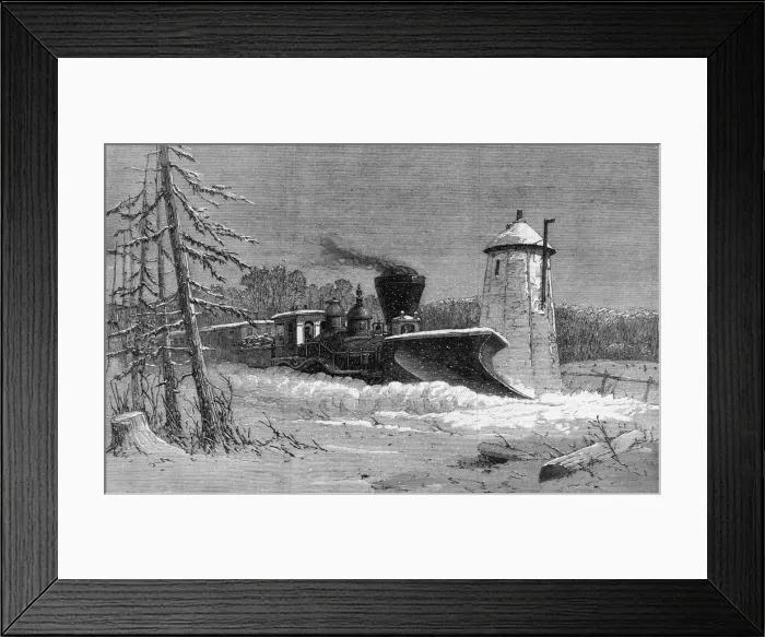 Framed Print : Canada / Grand Trunk Rail Framed Print : Canada / Grand Trunk Rail