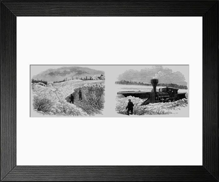 Framed Print : Canada / Grand Trunk Rail Framed Print : Canada / Grand Trunk Rail