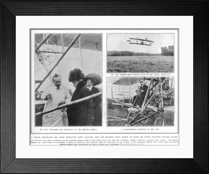 Framed Print : Samuel Cody Framed Print : Samuel Cody