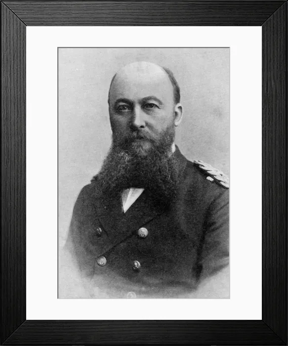Framed Print : A von Tirpitz - graphic 07 Framed Print : A von Tirpitz - graphic 07