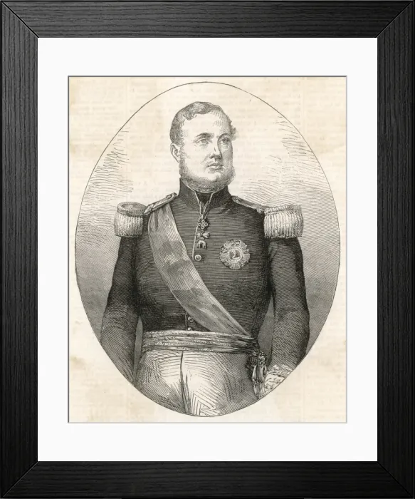 Framed Print : FERDINAND II (1810-1859) Framed Print : FERDINAND II (1810-1859)