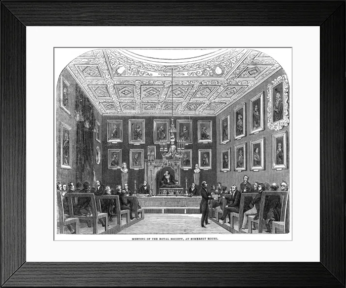 Framed Print : Royal Society / Academic Framed Print : Royal Society / Academic