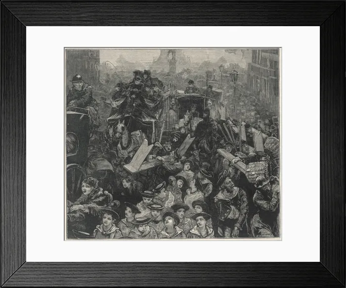 Framed Print : WHITEHALL 1875 Framed Print : WHITEHALL 1875