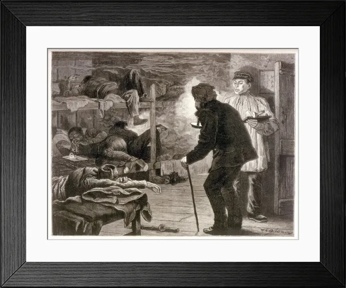 Framed Print : East End Opium Den Framed Print : East End Opium Den