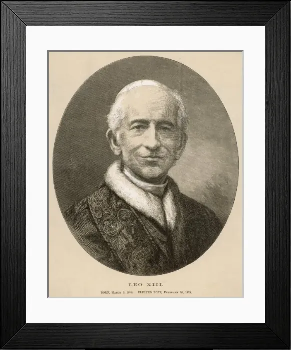 Framed Print : Pope Leo XIII