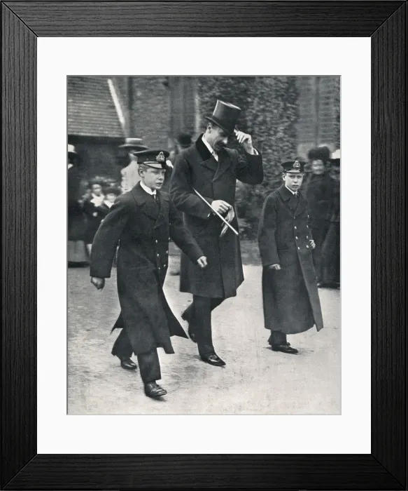 Framed Print : Edward Viii / Family 1911 Framed Print : Edward Viii / Family 1911
