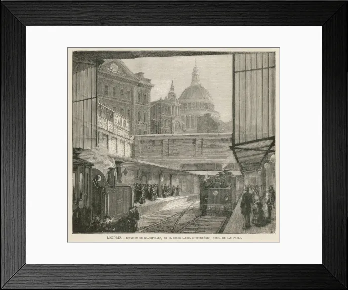 Framed Print : London Underground Framed Print : London Underground