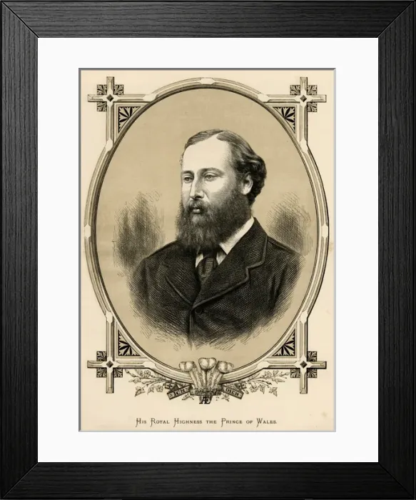Framed Print : EDWARD VII Framed Print : EDWARD VII