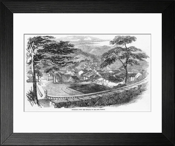 Framed Print : Japan Nagasaki Framed Print : Japan Nagasaki