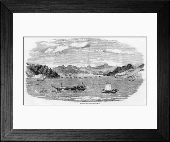Framed Print : Japan Nagasaki Framed Print : Japan Nagasaki