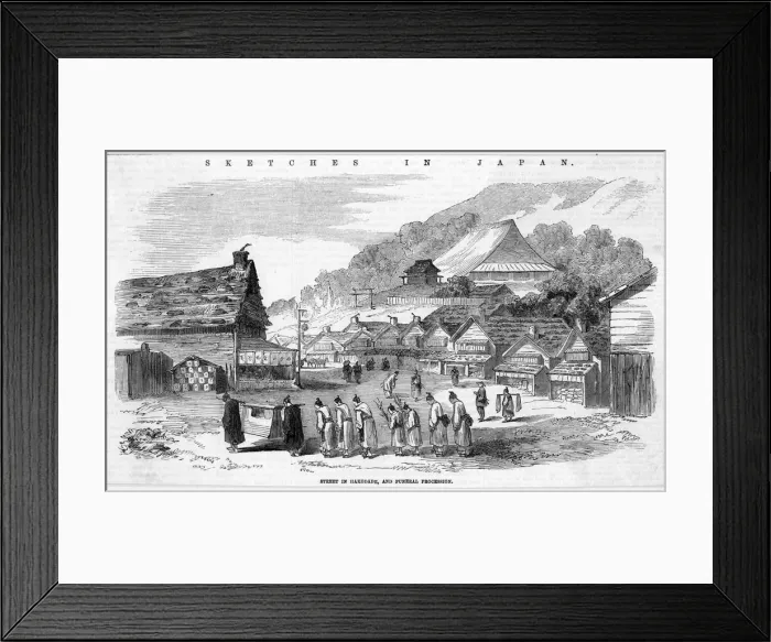 Framed Print : Japan Hakodate Framed Print : Japan Hakodate