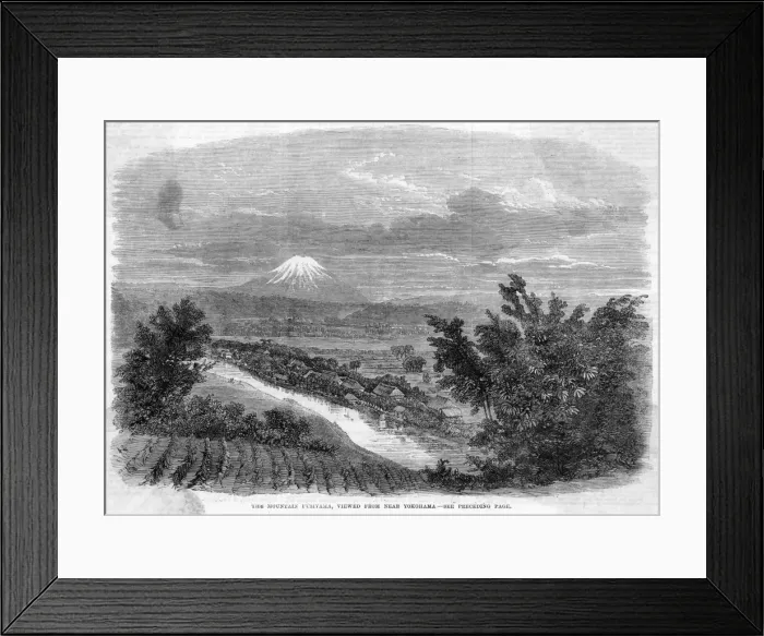 Framed Print : Japan Fujiyama Framed Print : Japan Fujiyama