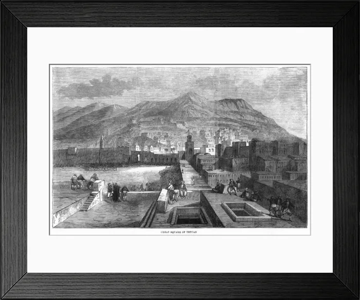 Framed Print : Morocco Tetouan Framed Print : Morocco Tetouan
