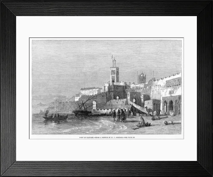 Framed Print : Morocco Tangier