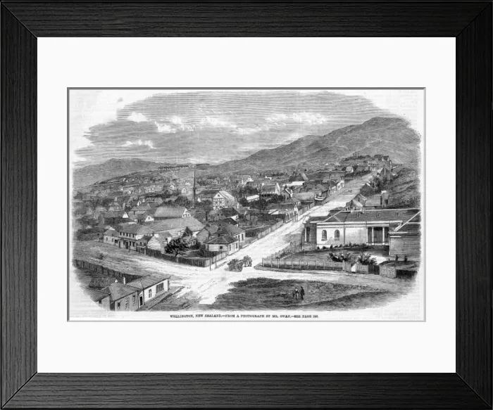 Framed Print : New Zealand Wellington