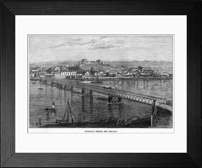 Framed Print : New Zealand Wanganui Framed Print : New Zealand Wanganui