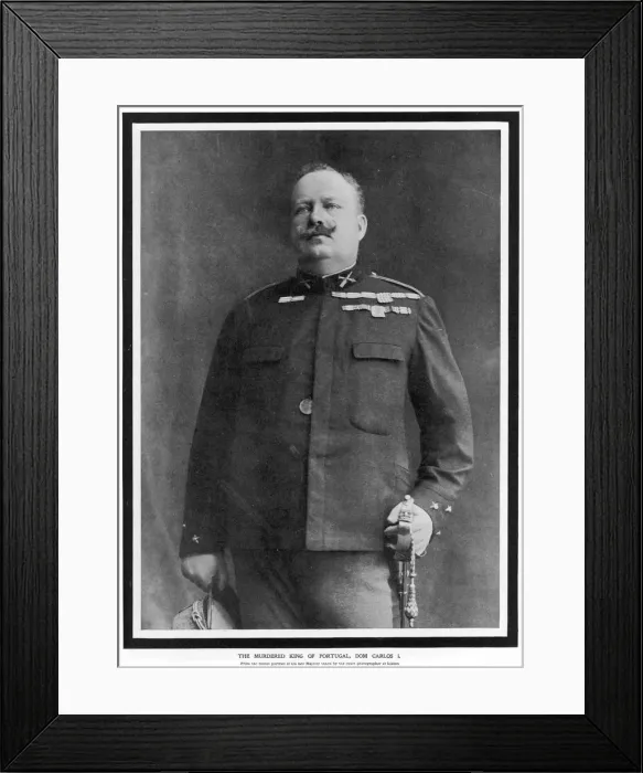 Framed Print : King Carlos I Portugal Framed Print : King Carlos I Portugal