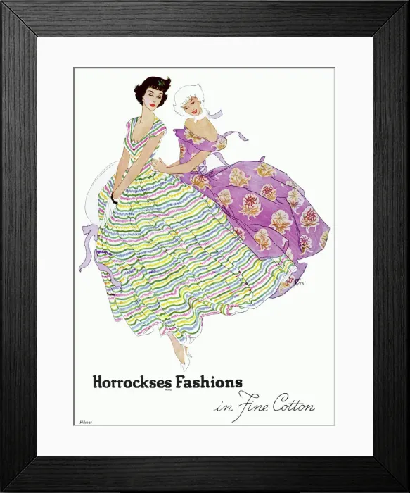 Framed Print : Advert for Horrockses Fashions 1949 Framed Print : Advert for Horrockses Fashions 1949
