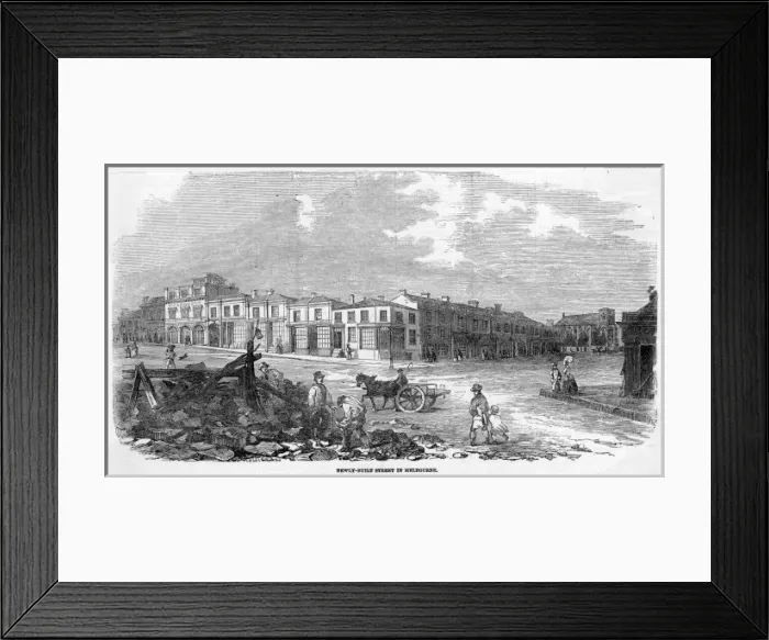 Framed Print : Australia Melbourne Framed Print : Australia Melbourne