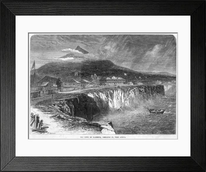 Framed Print : Atlantic Islands Bioko Framed Print : Atlantic Islands Bioko