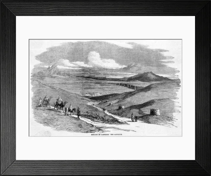 Framed Print : Tunisia Carthage