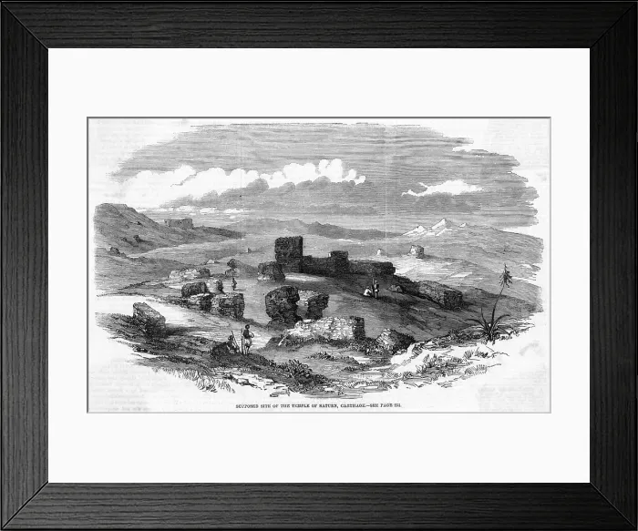 Framed Print : Tunisia Carthage