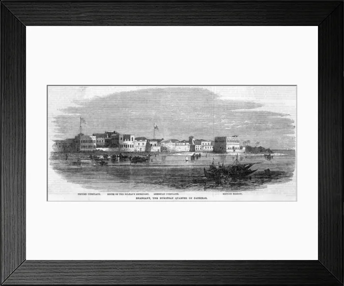 Framed Print : Tanzania Zanzibar