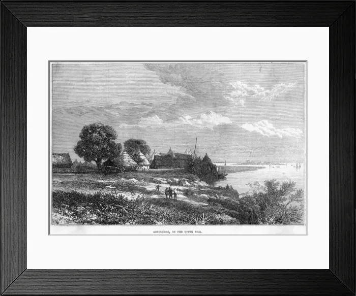 Framed Print : Sudan Gondokoro Framed Print : Sudan Gondokoro