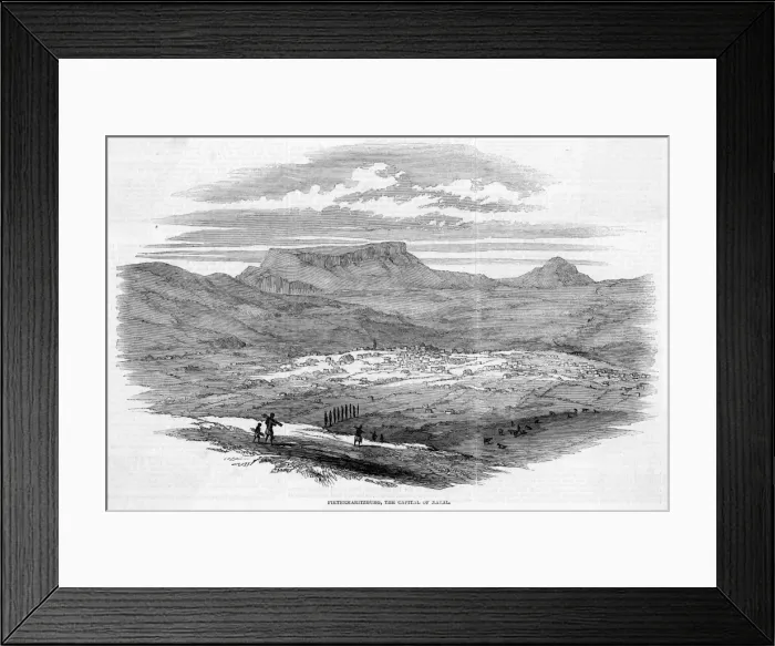 Framed Print : S Africa Pietermaritz Framed Print : S Africa Pietermaritz