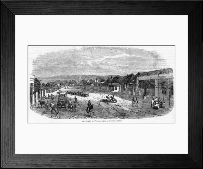 Framed Print : South Africa Durban