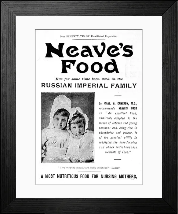 Framed Print : Neaves Food Framed Print : Neaves Food