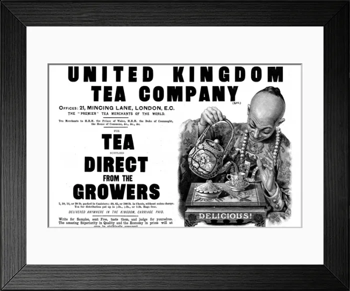 Framed Print : UK Tea Company