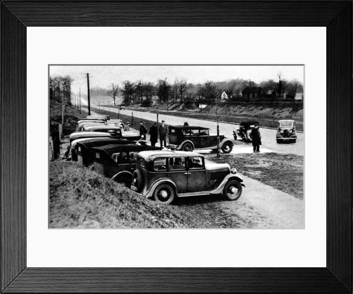 Framed Print : Speedometer testing