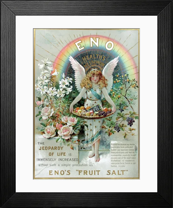 Framed Print : Enos Fruit Salts Framed Print : Enos Fruit Salts