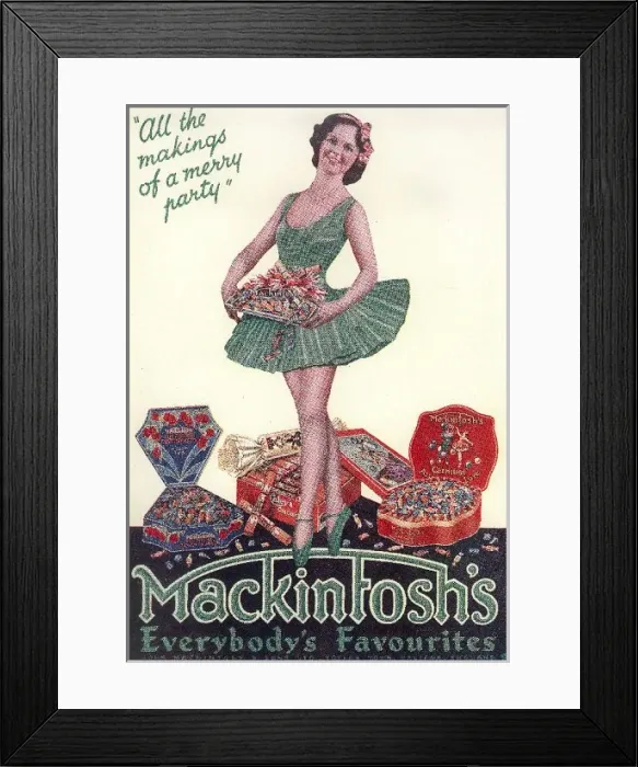 Framed Print : Mackintosh toffees Framed Print : Mackintosh toffees