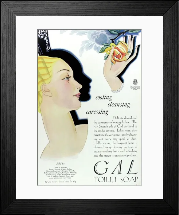 Framed Print : Gal toliet soap Framed Print : Gal toliet soap