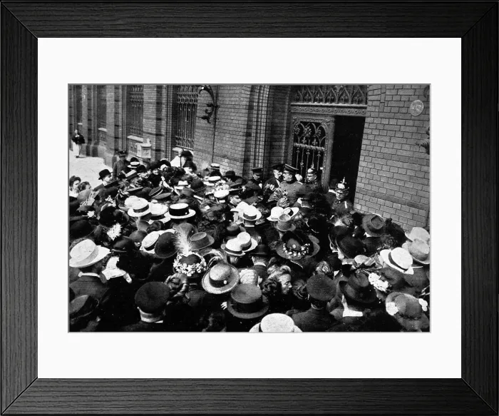 Framed Print : War Scare in Berlin Framed Print : War Scare in Berlin