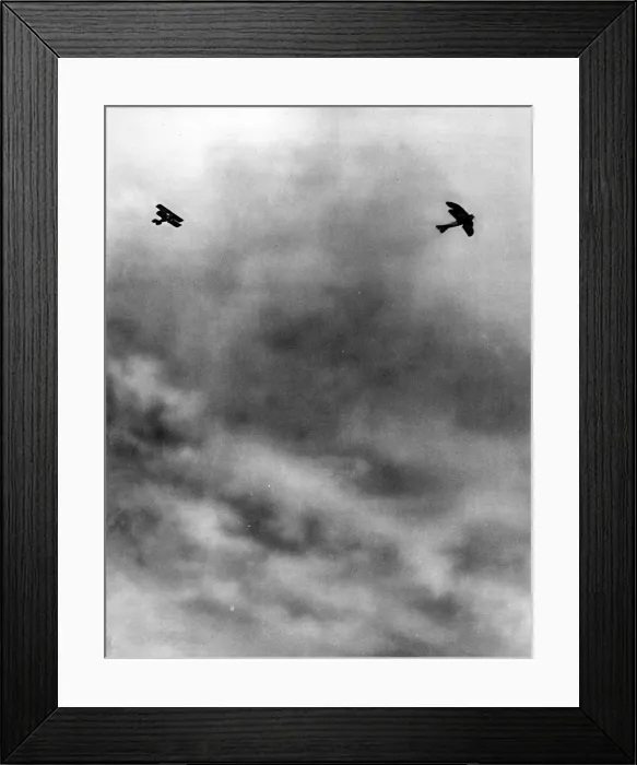 Framed Print : A Duel in the Air Framed Print : A Duel in the Air