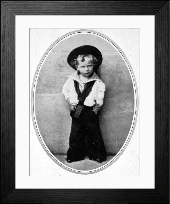 Framed Print : Wilhelm II as a small boy Framed Print : Wilhelm II as a small boy