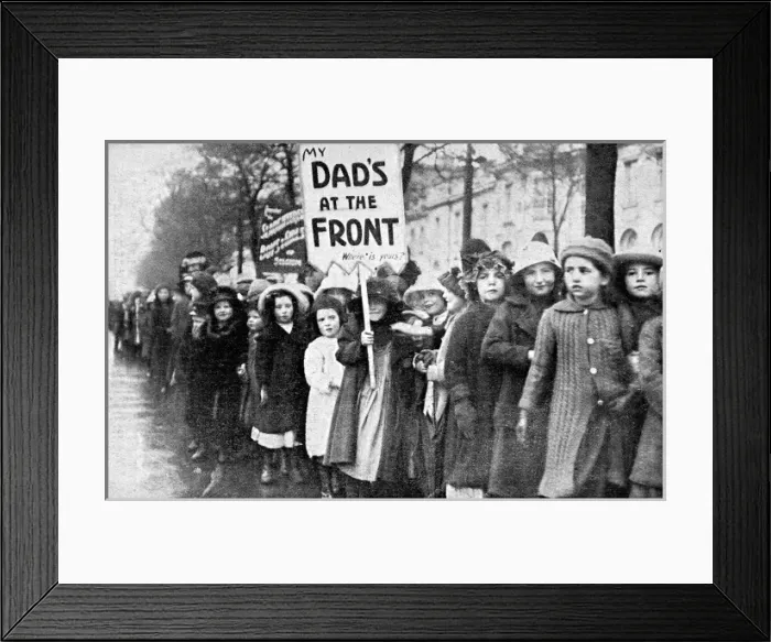 Framed Print : My Dads at the Front