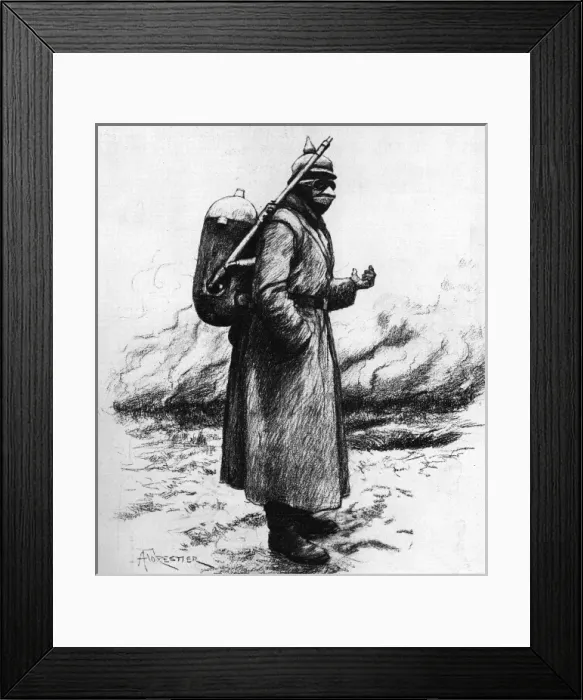 Framed Print : What War has become
