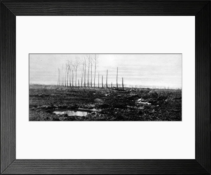 Framed Print : The Poisoning of Langemarck Framed Print : The Poisoning of Langemarck
