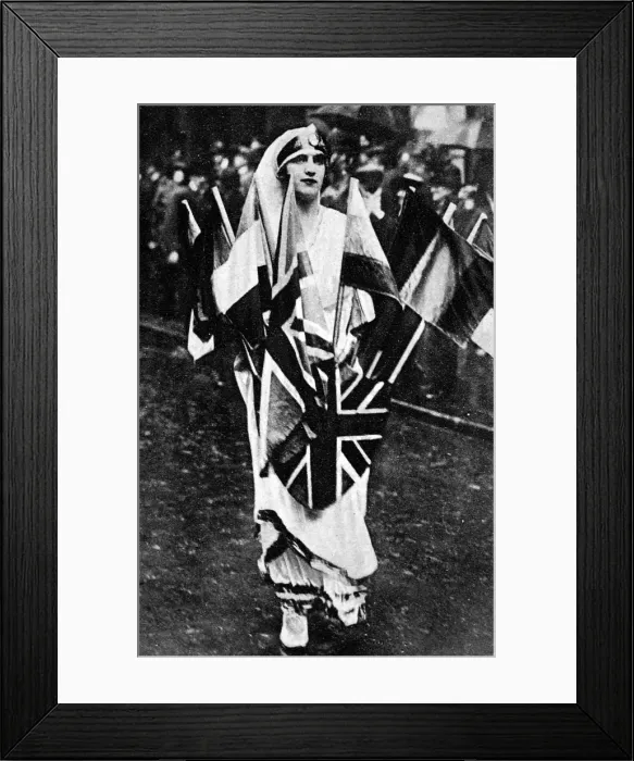 Framed Print : The Allies - Right-to-Serve march Framed Print : The Allies - Right-to-Serve march