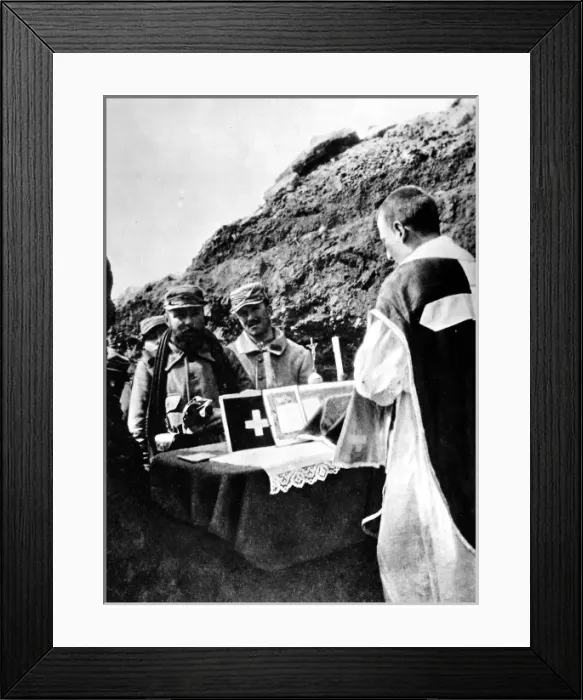 Framed Print : The Church in the firing-line Framed Print : The Church in the firing-line