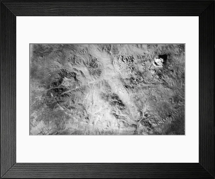 Framed Print : Aerial Photograph of Ur