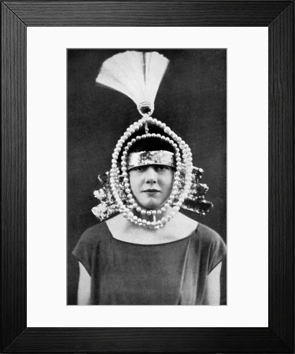 Framed Print : Tutankhamen inspired head dresses Framed Print : Tutankhamen inspired head dresses