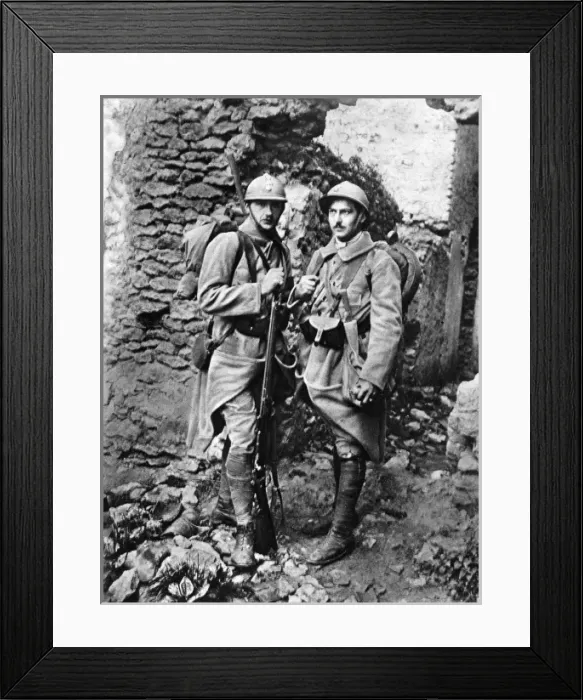 Framed Print : The Fantassins of France