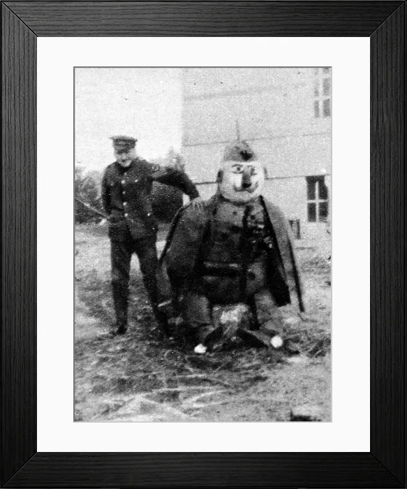 Framed Print : The Kaiser as Guy Fawkes Framed Print : The Kaiser as Guy Fawkes