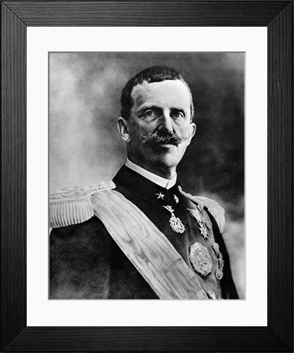 Framed Print : King Victor Emmanuel III Framed Print : King Victor Emmanuel III