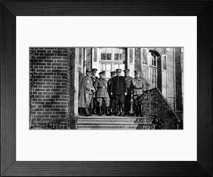 Framed Print : The Allies at the War Council Framed Print : The Allies at the War Council
